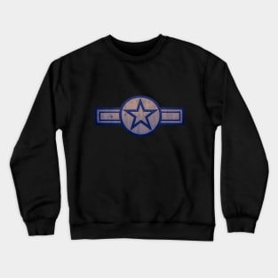 Low Visibility Aircraft Roundel Crewneck Sweatshirt